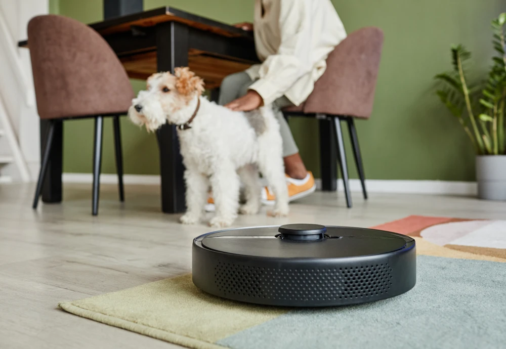 big robot vacuum cleaner